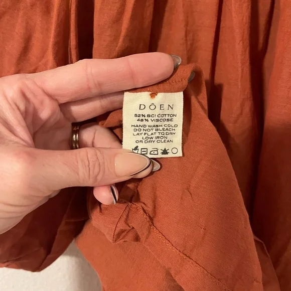 Doen June Blouse in Tierra - Picture 6 of 6